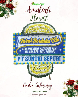 Papan Bunga Duka di Durian Rampak