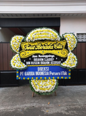 Papan Bunga Duka di Durian Rampak