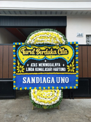 Papan Bunga Duka di Durian Rampak